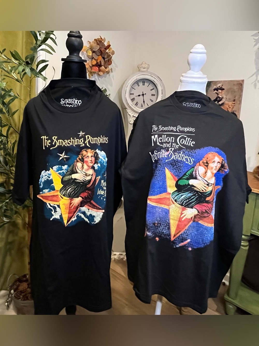 NEW Smashing Pumpkins Mellon Collie Band Tee XXL (Yellow Font) NWOT